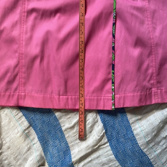 🌸pink Lilly Pulitzer trench coat 🧥 - Picture 12 of 12